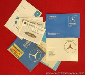 Mercedes-Benz 200 T 7 míst, Servisní k.+DK 1981