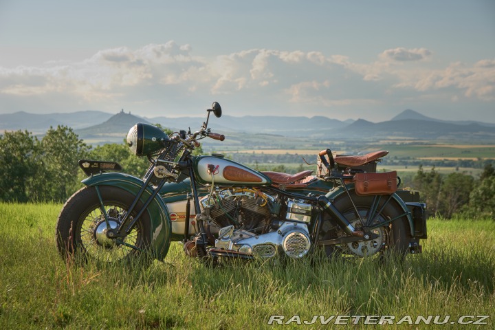 Harley-Davidson FL FLH1200 Shovelhead SIDECA 1972