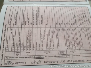Škoda Favorit 135 GLX 1993