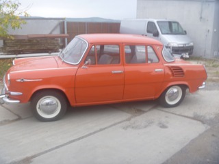 Škoda 1000 MB žábrovka