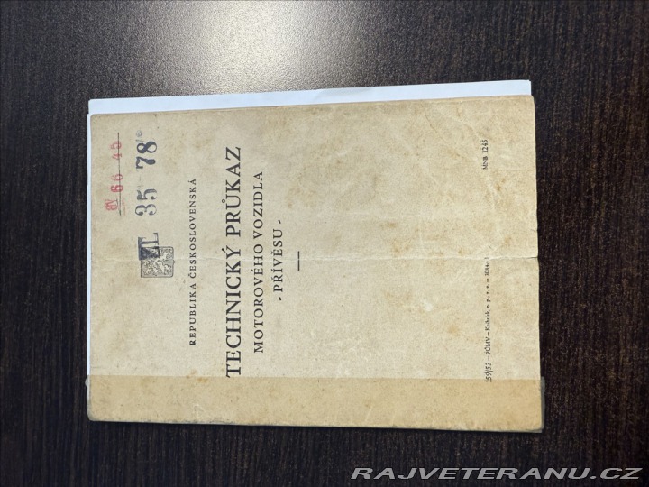 Jawa 350 Pérák 1954