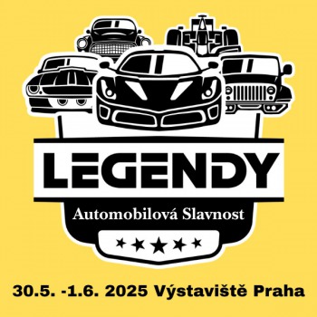 Automobilová slavnost a výstava LEGENDY 2025