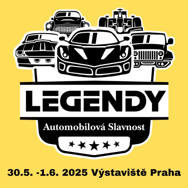 Automobilová slavnost a výstava LEGENDY 2025