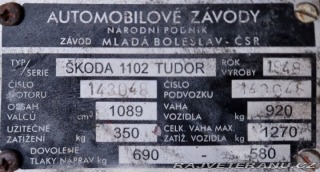 Škoda 1102 Tudor 1948