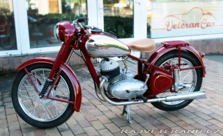 Jawa 350 pérák 1952